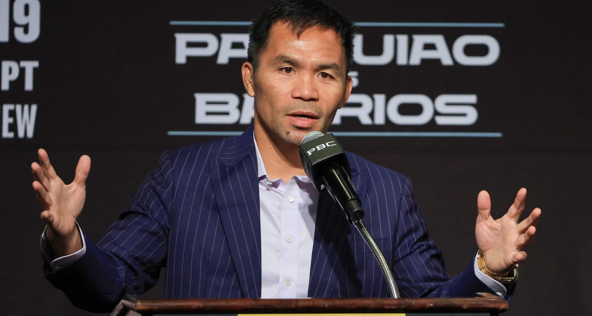 Manny Pacquiao Declares 'I'm Back' After Making Weight for Mario Barrios Fight