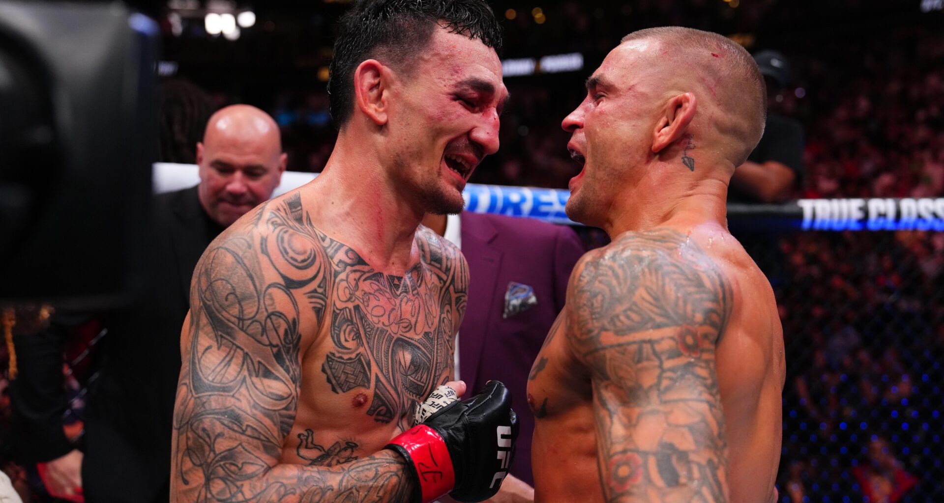 Max Holloway Salutes Dustin Poirier After Retirement Fight, UFC 'Is Gonna Miss You'