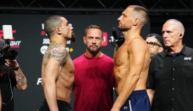 LIVE! UFC Abu Dhabi Results: Whittaker vs. De Ridder