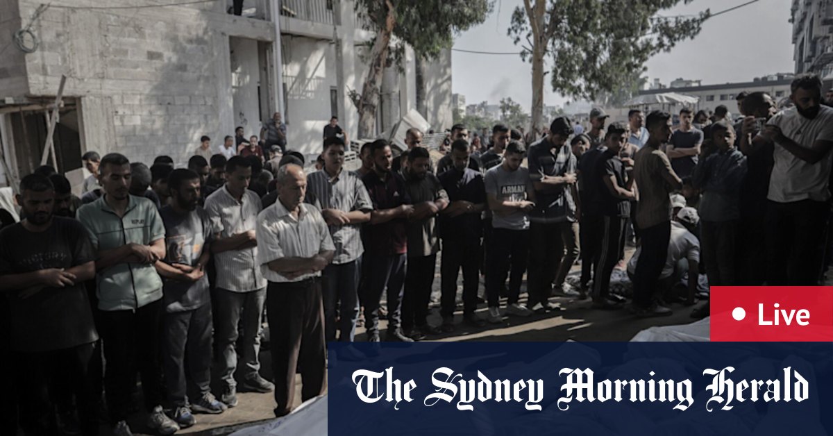 Albanese blasts Israel over Gaza ‘catastrophe’ in damning statement; Marles and Wong meet UK counterparts in Sydney; Hulk Hogan dead at 71