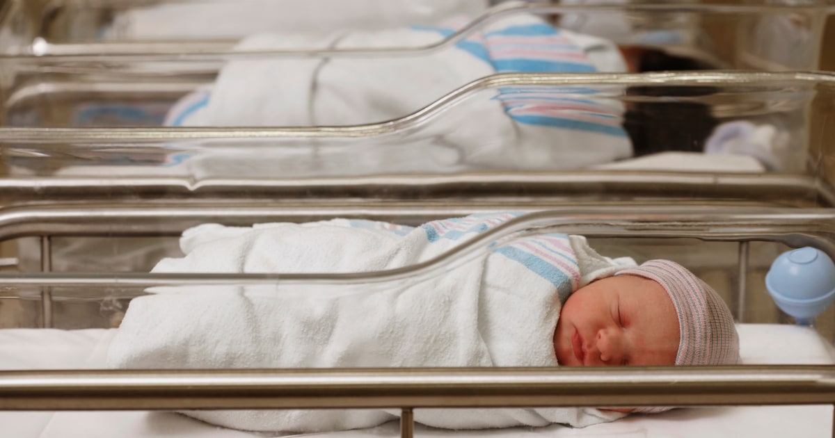 The U.S. fertility rate reached a new low in 2024, CDC data shows