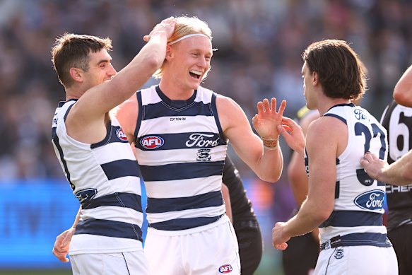 Is Geelong’s soft run home really an advantage?