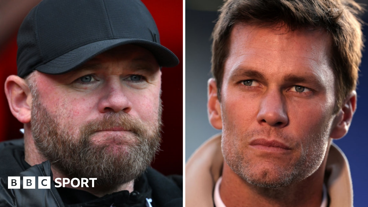 Wayne Rooney and Tom Brady