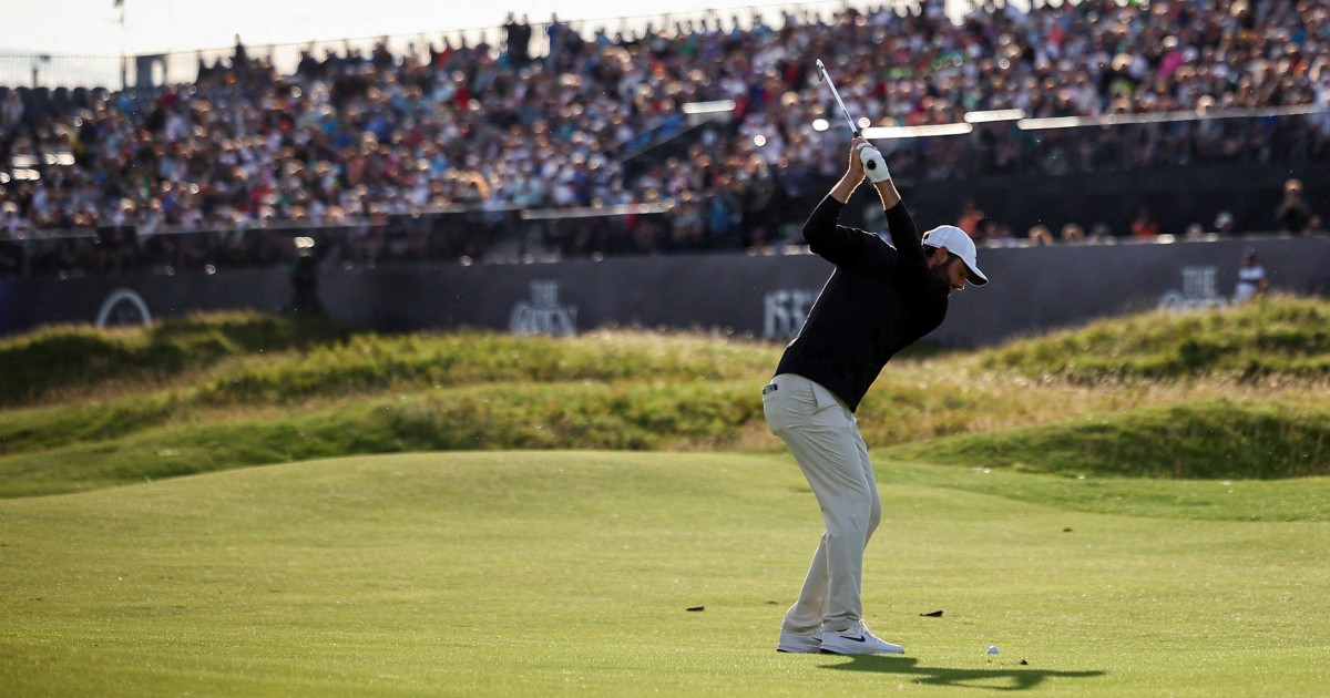 Scottie Scheffler is on the verge of another major at the British Open by building a 4-shot lead