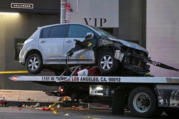 Los Angeles Vehicle into Crowd.