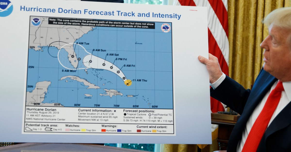Two high-ranking NOAA employees connected to 'Sharpiegate' incident put on leave
