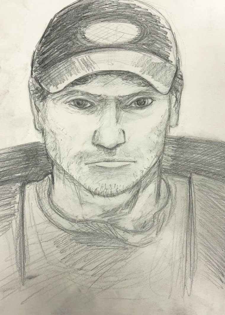devil's den state park murder suspect sketch 