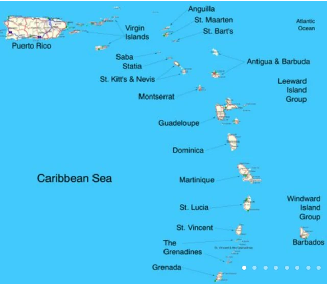 Ibihugu byo mu burasirazuba bwa Caraïbes
 