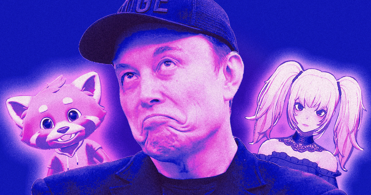 Grok companions include flirty anime 'waifu,' anti-religion panda