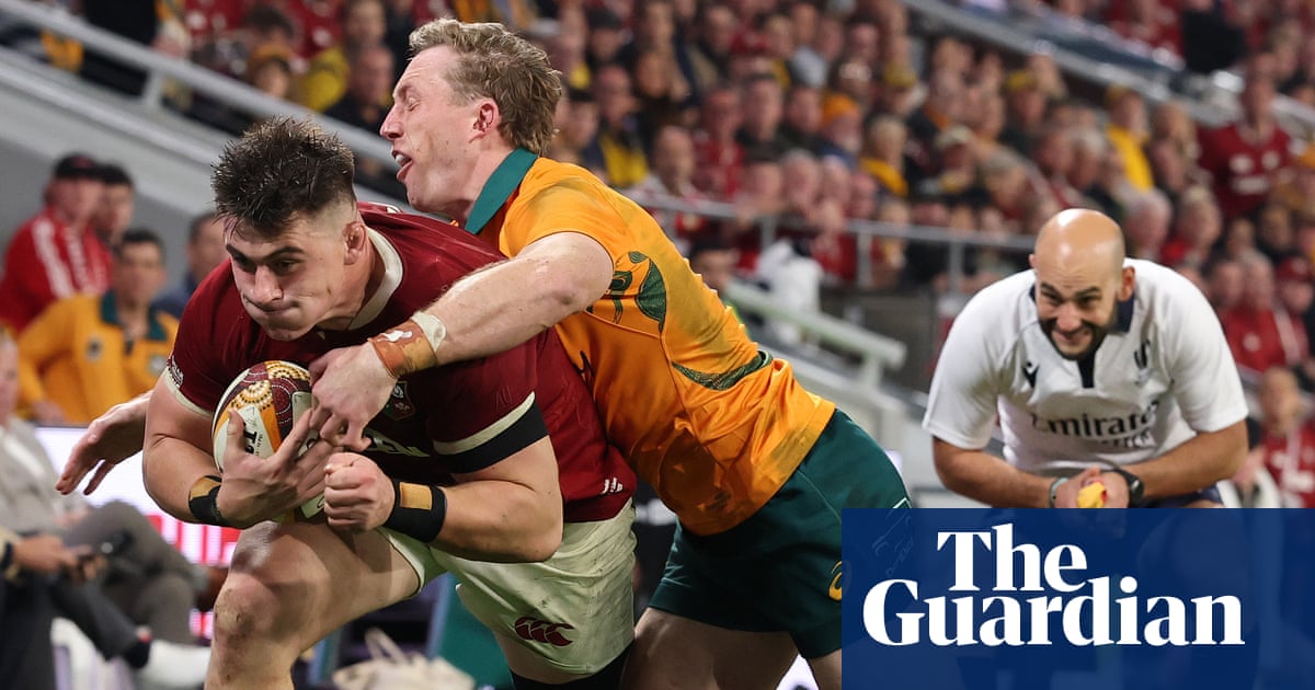 Lions lay down series marker and ease to victory over Australia in first Test | Lions tour 2025