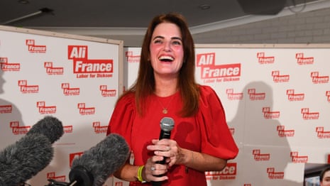 Who is Ali France? The Labor candidate who defeated Peter Dutton to win Dickson – video