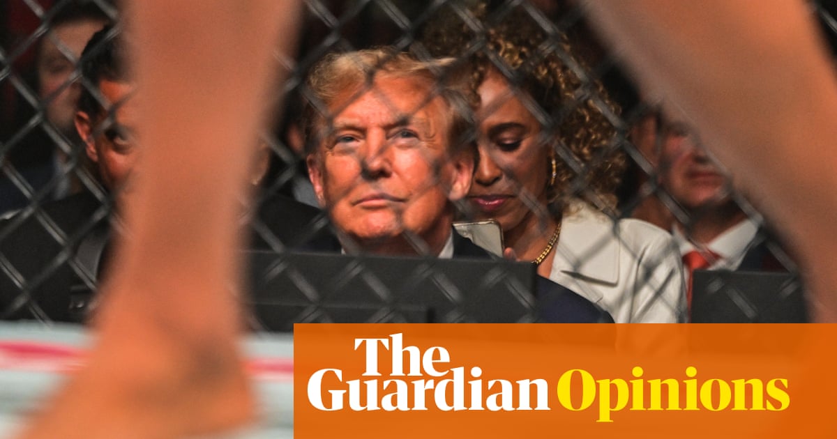 Donald Trump’s UFC stunt is more than a circus. It’s authoritarian theatre | UFC