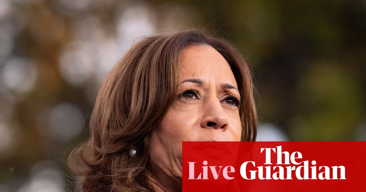 Kamala Harris says she won’t run for California governor, saying ‘for now’ she won’t be in elected office – US politics live | US news