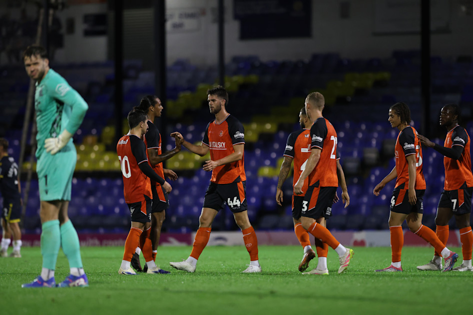 Hatters earn victory at Southend