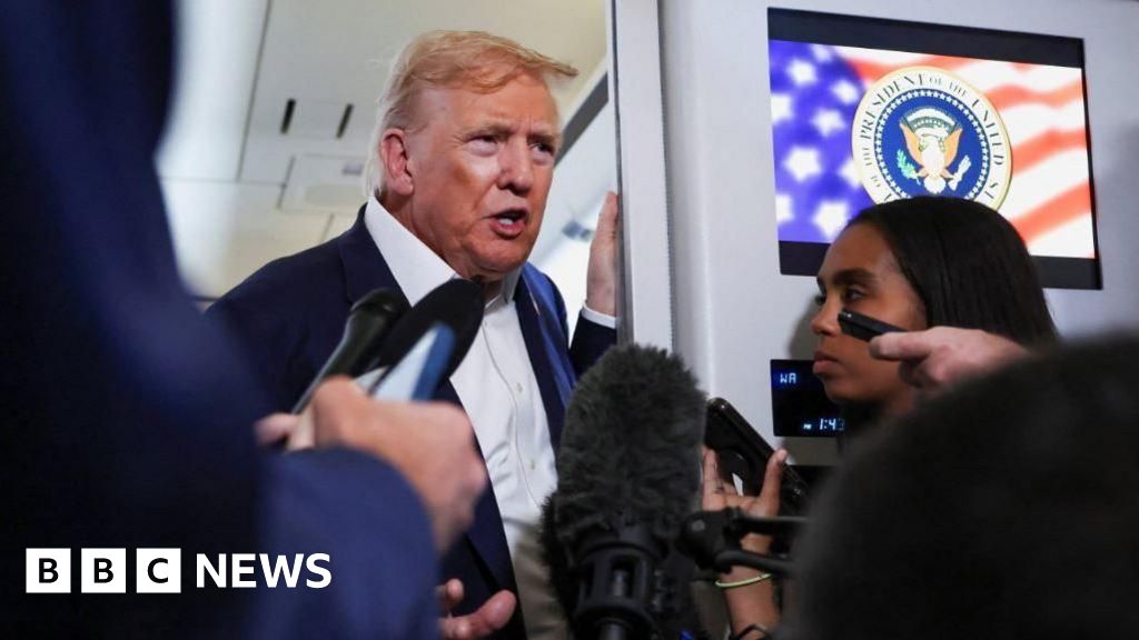 Trump parting shot at 'terrible first minister' Nicola Sturgeon