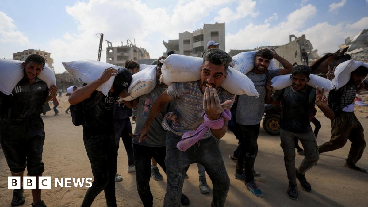 Palestinian mother Alaa al-Najjar mourns her three-month-old baby Yehia, who died due to malnutrition amid a hunger crisis, according to medics, at Nasser Hospital in Khan Younis, southern Gaza (20 July 2025)