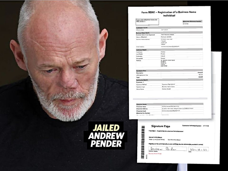 Andrew Porter set up a front company to hide his drug dealing