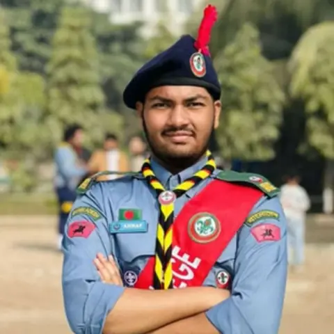 Ahnaf 18-year-old Ahnaf, a boy at Milestone school in Dhaka (photo supplied)