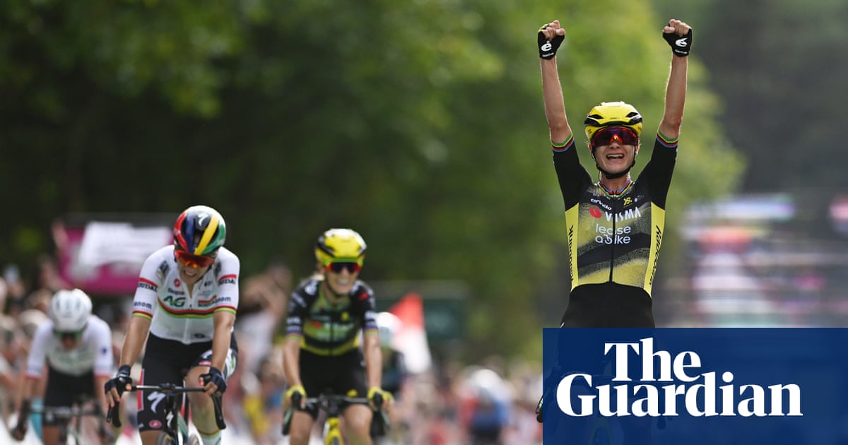 Vos claims Tour de France Femmes yellow jersey in dramatic opening stage | Tour de France Femmes