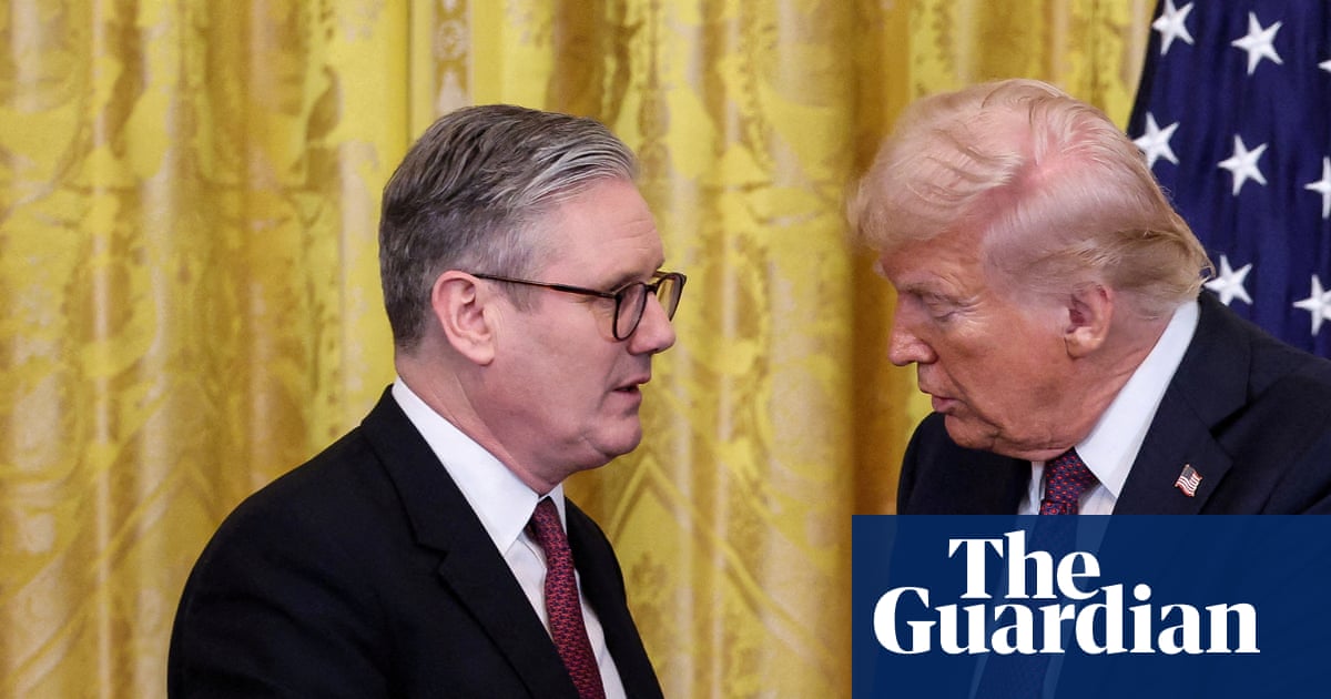 Starmer faces difficult task persuading Trump to take different path on Gaza | Israel-Gaza war