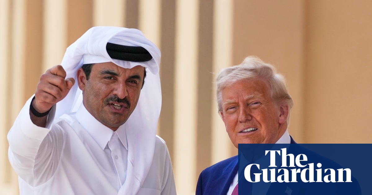 Trump justice department sued over legal memo on Qatar’s luxury jet gift | Donald Trump