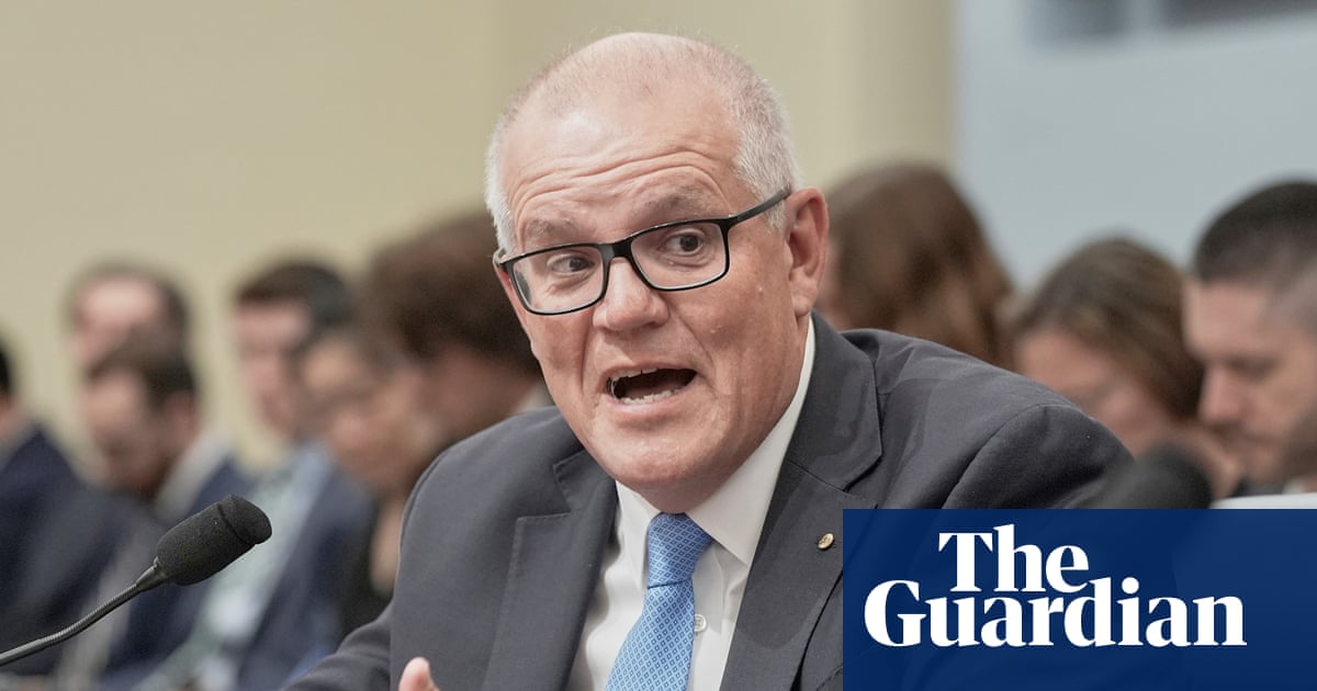 Scott Morrison tells US Australia risks going to sleep on China threat after diplomatic ‘charm and flattery’ | Australia news