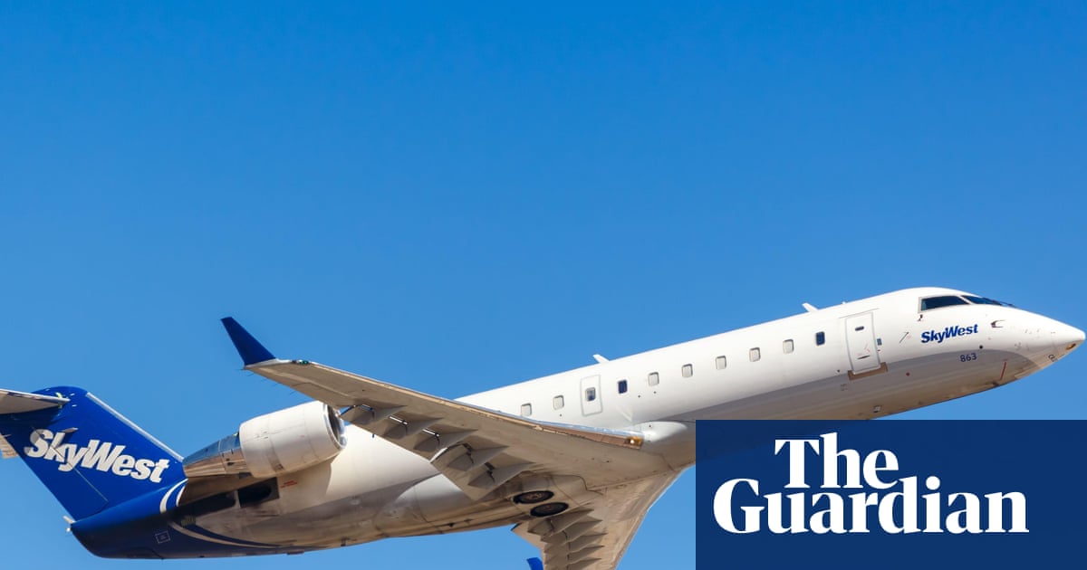 US airline pilot makes ‘aggressive maneuver’ to avoid colliding with air force bomber | US news