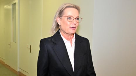 Sussan Ley becomes the first female Liberal federal opposition leader – video