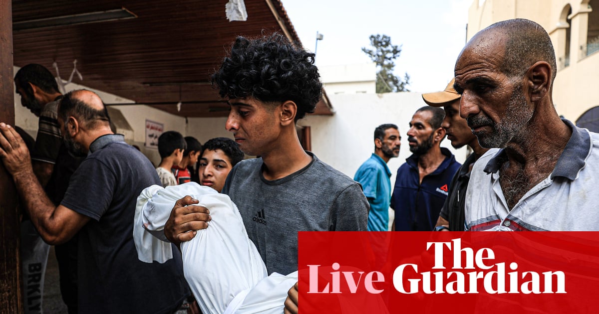 Middle East crisis live: 26 reported dead and more than 100 wounded after Israeli attacks on Gaza aid centres | Middle East and north Africa