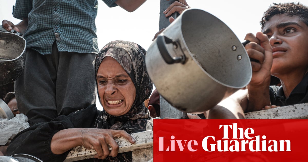 Middle East crisis live: Israeli military announces ‘tactical pause’ in parts of Gaza as pressure mounts over hunger | Israel-Gaza war
