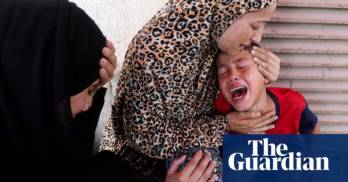 Israeli strike kills at least 10 children queueing for medical treatment in Gaza | Gaza