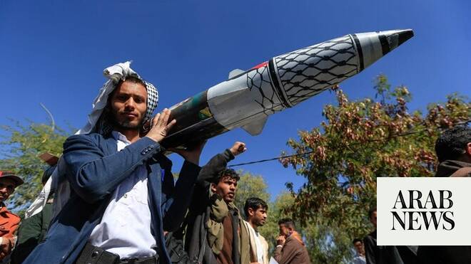 Israel says missile launched by Yemen’s Houthis was intercepted