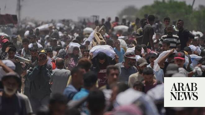 Former guard says Gaza Humanitarian Foundation contractors opened fire at civilians at aid sites - Arab News