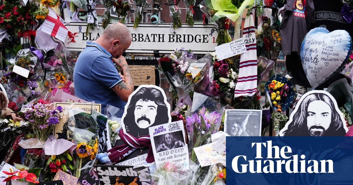 Ozzy Osbourne’s funeral procession to pass through Birmingham city centre | Ozzy Osbourne