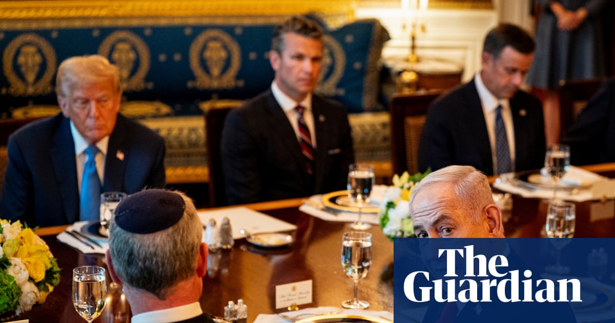 Trump backs Israel and rebukes Starmer over Palestinian state recognition | US news
