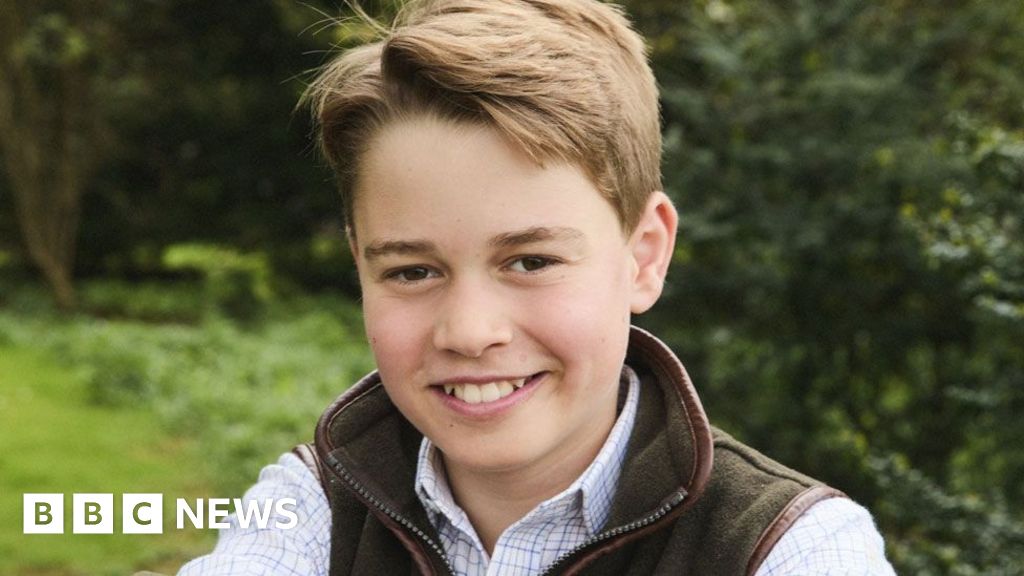 Prince George photo released for his 12th birthday