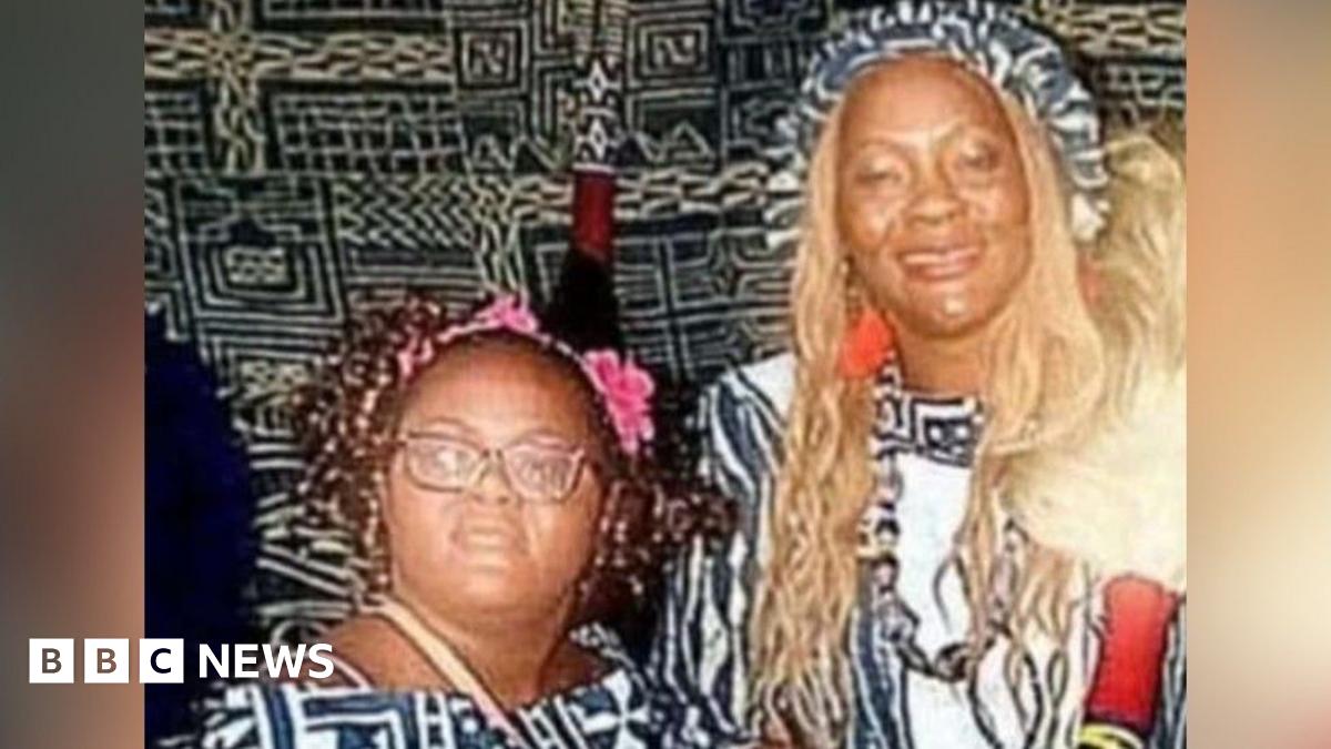 The property in Radford where the bodies were discovered