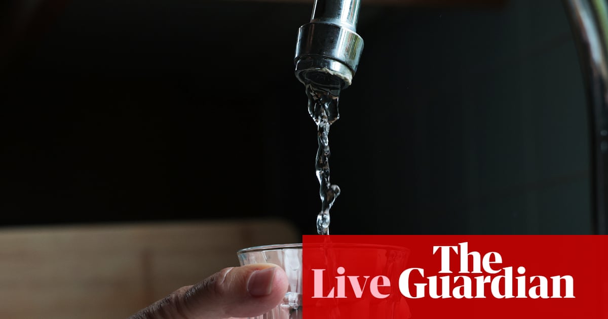 Water companies could dodge fines under new recommended ‘turnaround regime’ – business live | Business