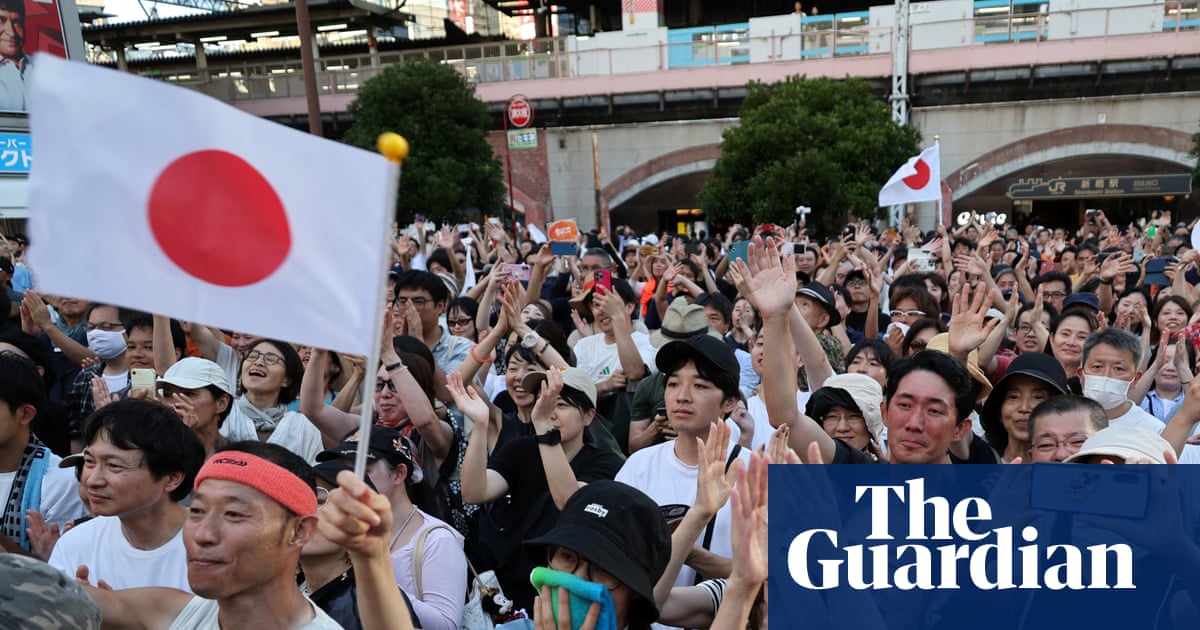 ‘Japanese First’: breakthrough by rightwing populists sparks fears of anti-foreigner backlash in Japan | Japan