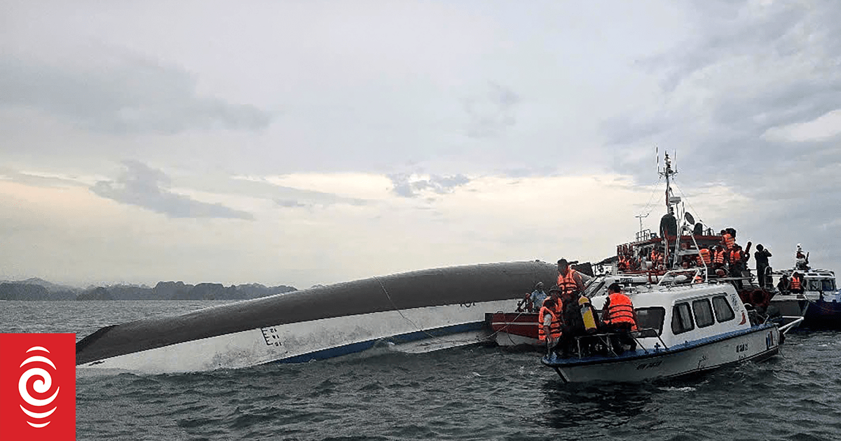 At least 34 killed after Vietnam tourist boat capsizes in Halong Bay