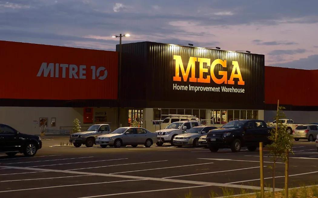 Firefighters at scene of blaze at Auckland's Westgate Mitre 10