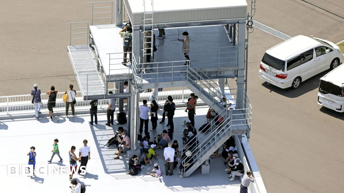 Evacuations in Japan and US as major earthquake off Russia triggers widespread tsunami warnings