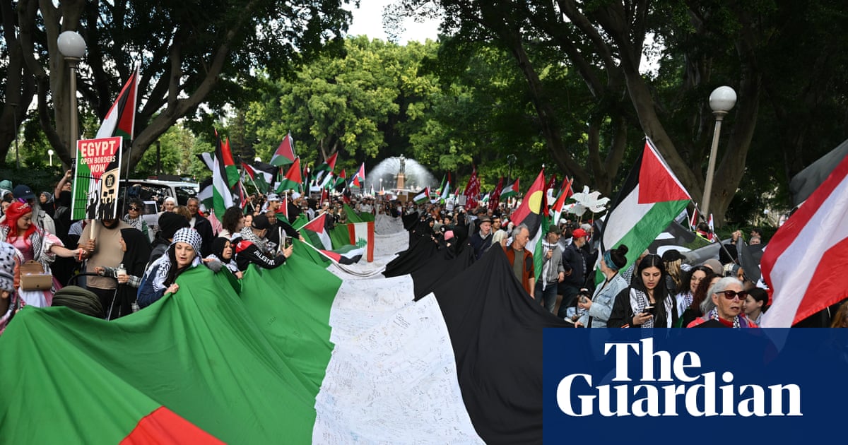 Sydney mayor Clover Moore says pro-Palestine march across Harbour Bridge would be ‘powerful symbol’ | Sydney