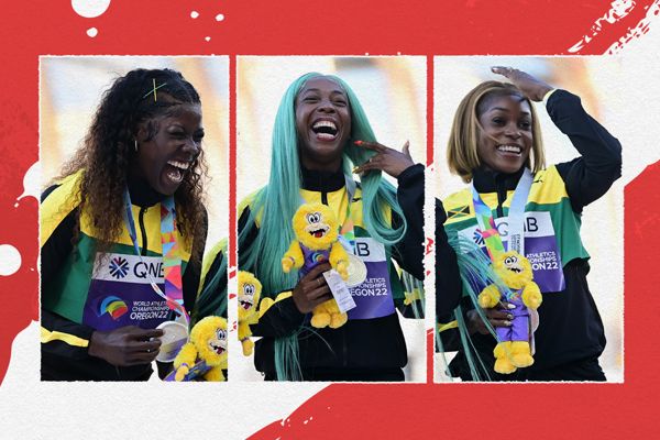 Sensational sweeps: Jamaica in the women's 100m at the 2022 World Championships | News | Tokyo 25