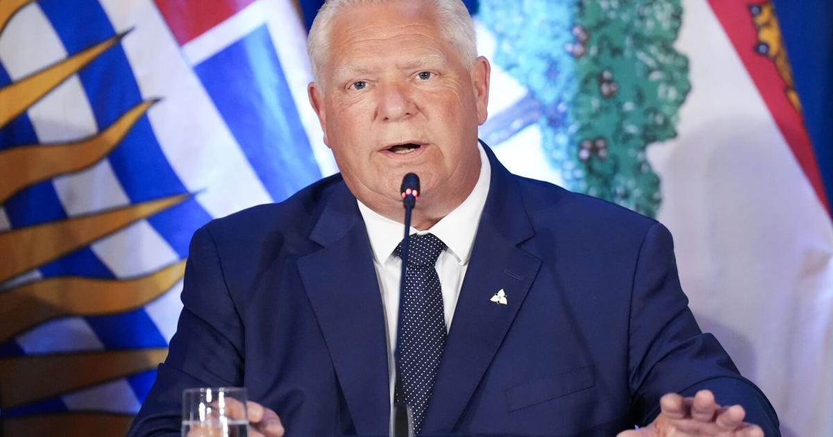 ‘Do not roll over,’ Doug Ford urges Mark Carney as Donald Trump’s trade deal deadline nears - Toronto Star