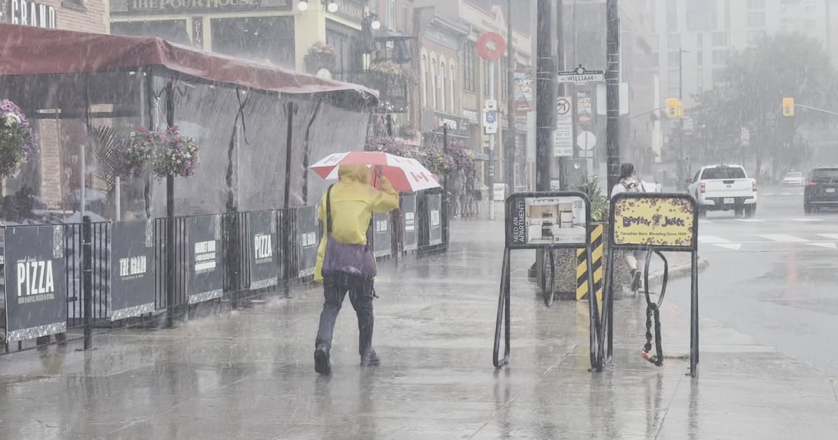 Severe thunderstorm watch issued for Ottawa amid humid conditions - CTV News