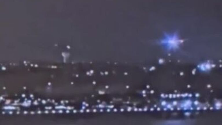 New CCTV obtained by CNN shows plane and helicopter collision over Washington DC