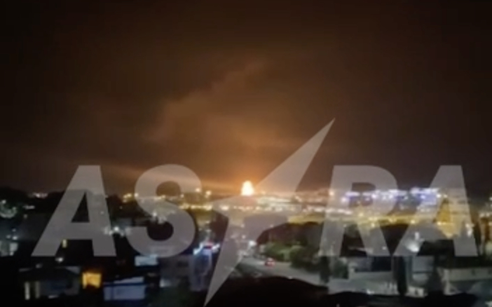 Lukoil Refinery Set Ablaze as Ukrainian Drones Hit Russian Oil Site Near Sochi