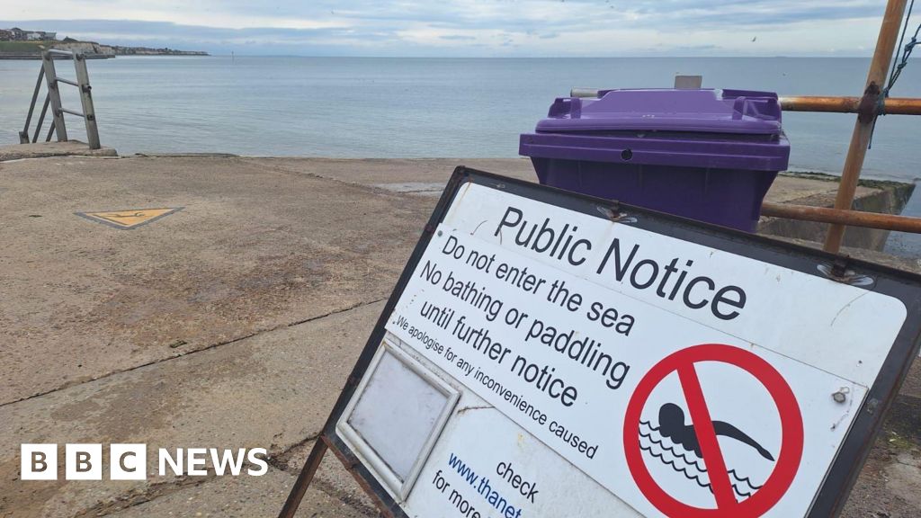 Advice against bathing lifted at nine Kent beaches