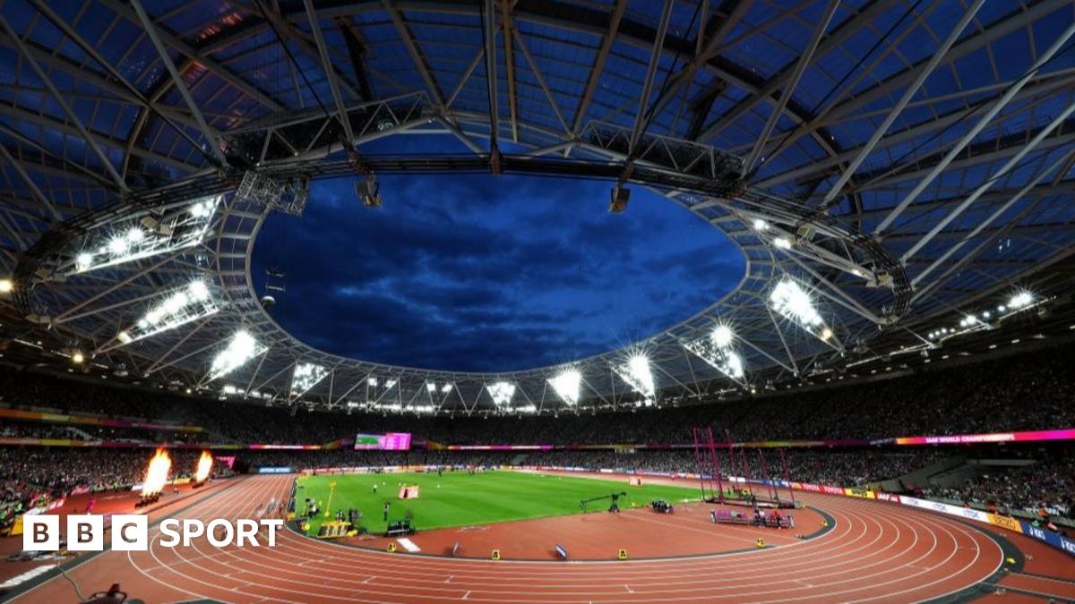 Mo Farah in action in the 5,000m at the World Athletics Championships in 2017